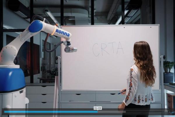 CRTA - visual identity created with the help from AI